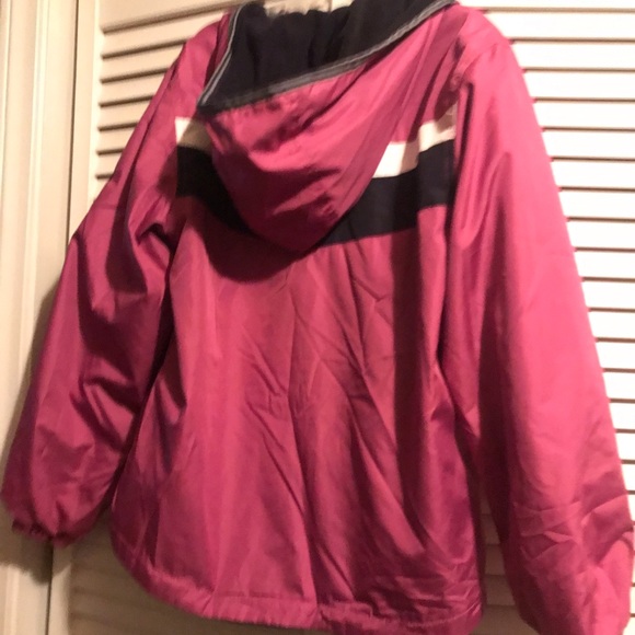 Girls fleece lined wind breaker - Picture 4 of 4